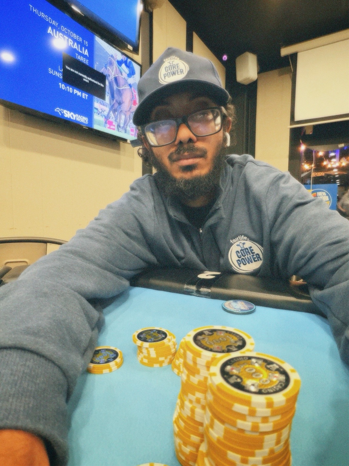 Gary Holloman at Main Place Tavern FPN poker tournament, October 15 2026